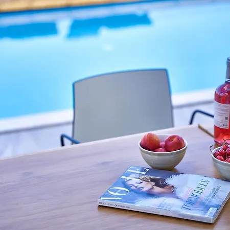 Luxury Rhodes Amina Sea View Private Swimming Pool 3 Bedrooms Kalithea Villa